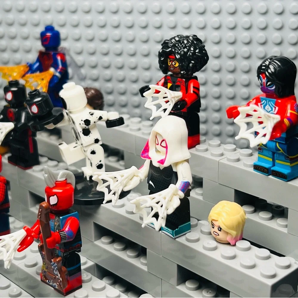 Spider-Man: Across the Spider-Verse Custom Minifigures Lot of 8 - Picture 5 of 6